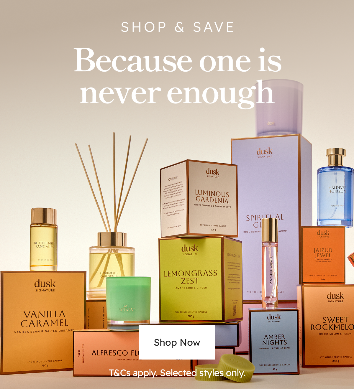 Buy 1 get 1 50% Off Signature Collection