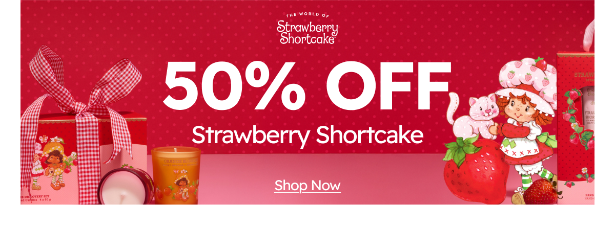 50% Off Strawberry Shortcake