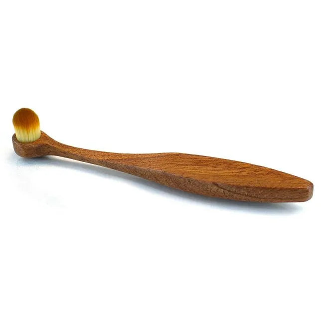 Wooden Stylus Cleaning Brush (Sapele Handle)