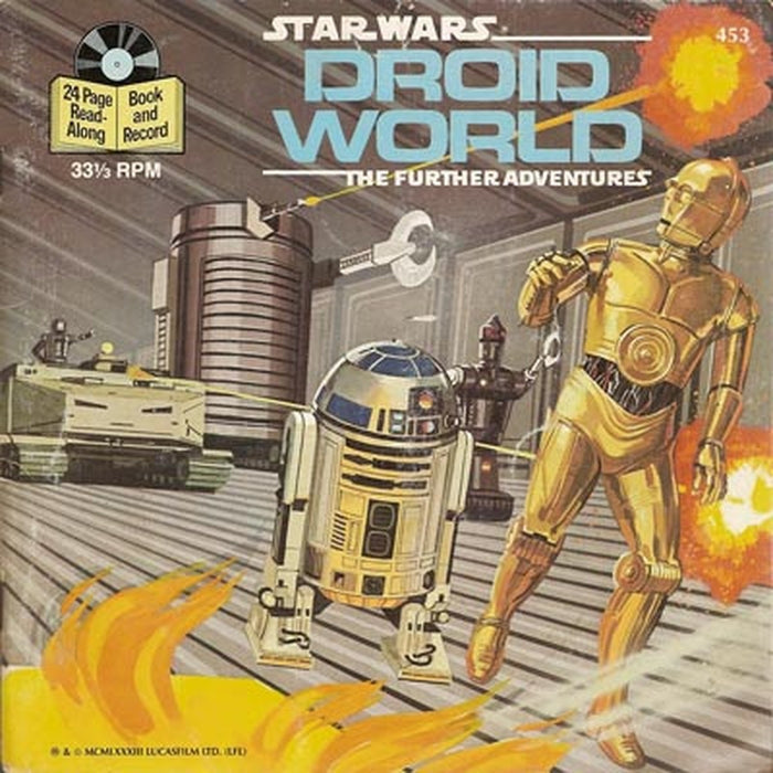 No Artist – Droid World (VG/E)