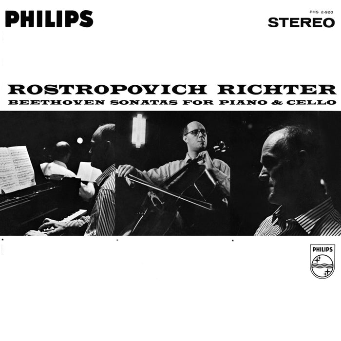 Mstislav Rostropovich, Sviatoslav Richter, Ludwig van Beethoven – Sonatas For Piano & Cello (2xLP, Speakers Corner)