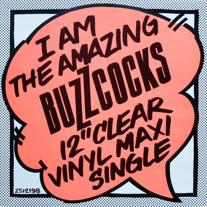 Buzzcocks – I Am The Amazing Buzzcocks 12" Clear Vinyl Maxi Single (E/E)