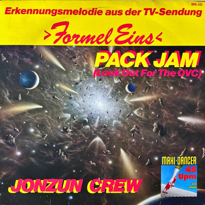 The Jonzun Crew – Pack Jam (Look Out For The OVC) (VG+/VG+)