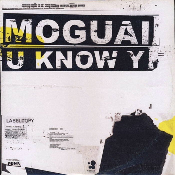 Moguai – U Know Y (VG+/VG+)