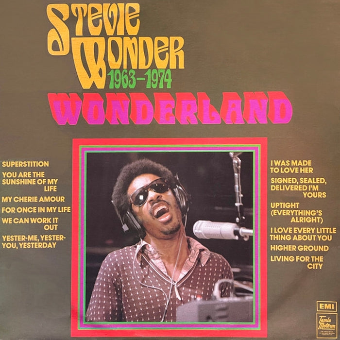 Stevie Wonder – 1963-1974 "Wonderland" (E/VG+)