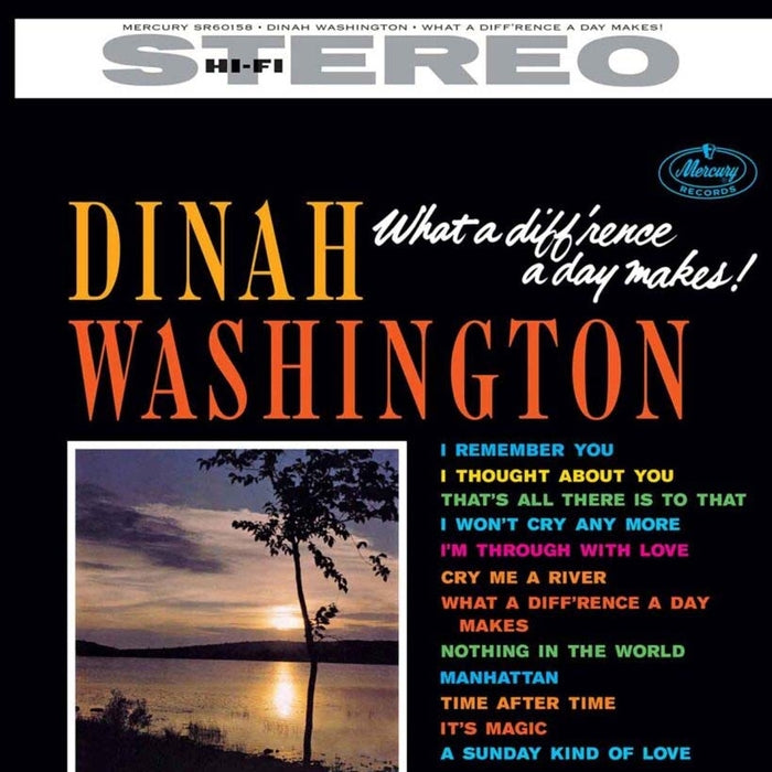 Dinah Washington – What A Diff'rence A Day Makes!