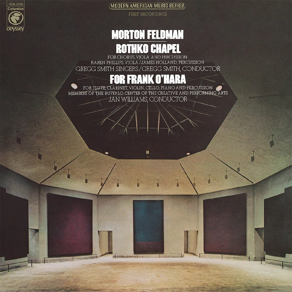 Morton Feldman – Rothko Chapel / For Frank O'Hara (50th Anniversary Vinyl, Real Gone Musioc)