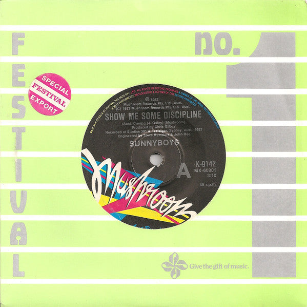 Sunnyboys – Show Me Some Discipline (VG/Generic)