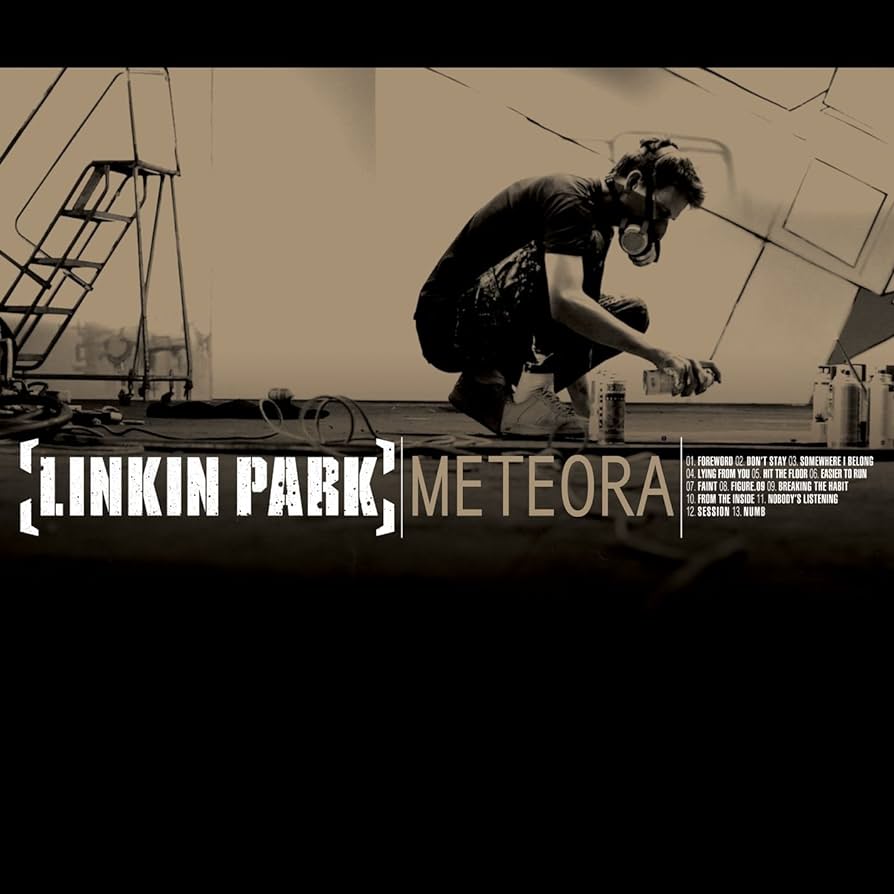 Linkin Park – Meteora  (Translucent Gold and Red Splatter Vinyl)