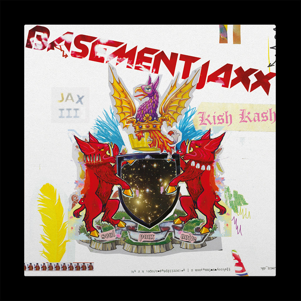 Basement Jaxx – Kish Kash (2xLP, Red White vinyl)