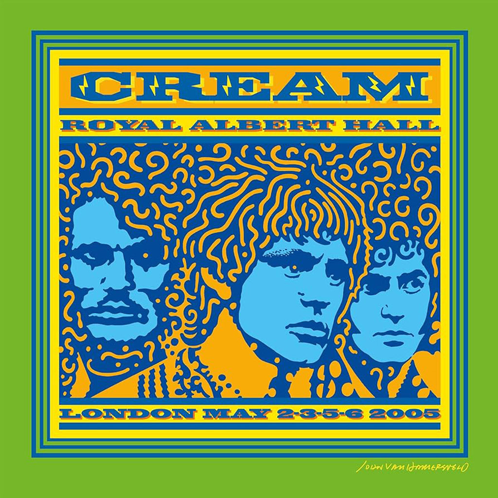 Cream – Royal Albert Hall (London May 2-3-5-6 2005)  (3xLP, Limited Edition Blue & Green Splatter Vinyl)