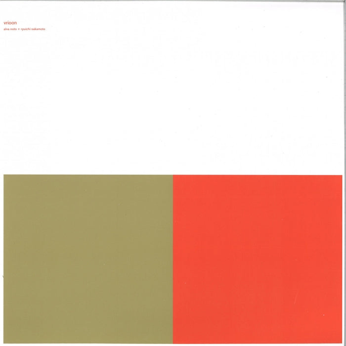 Alva Noto + Ryuichi Sakamoto – Vrioon (2xLP)