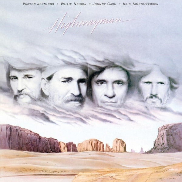 Waylon Jennings, Willie Nelson, Johnny Cash, Kris Kristofferson – Highwayman (VG+/E)