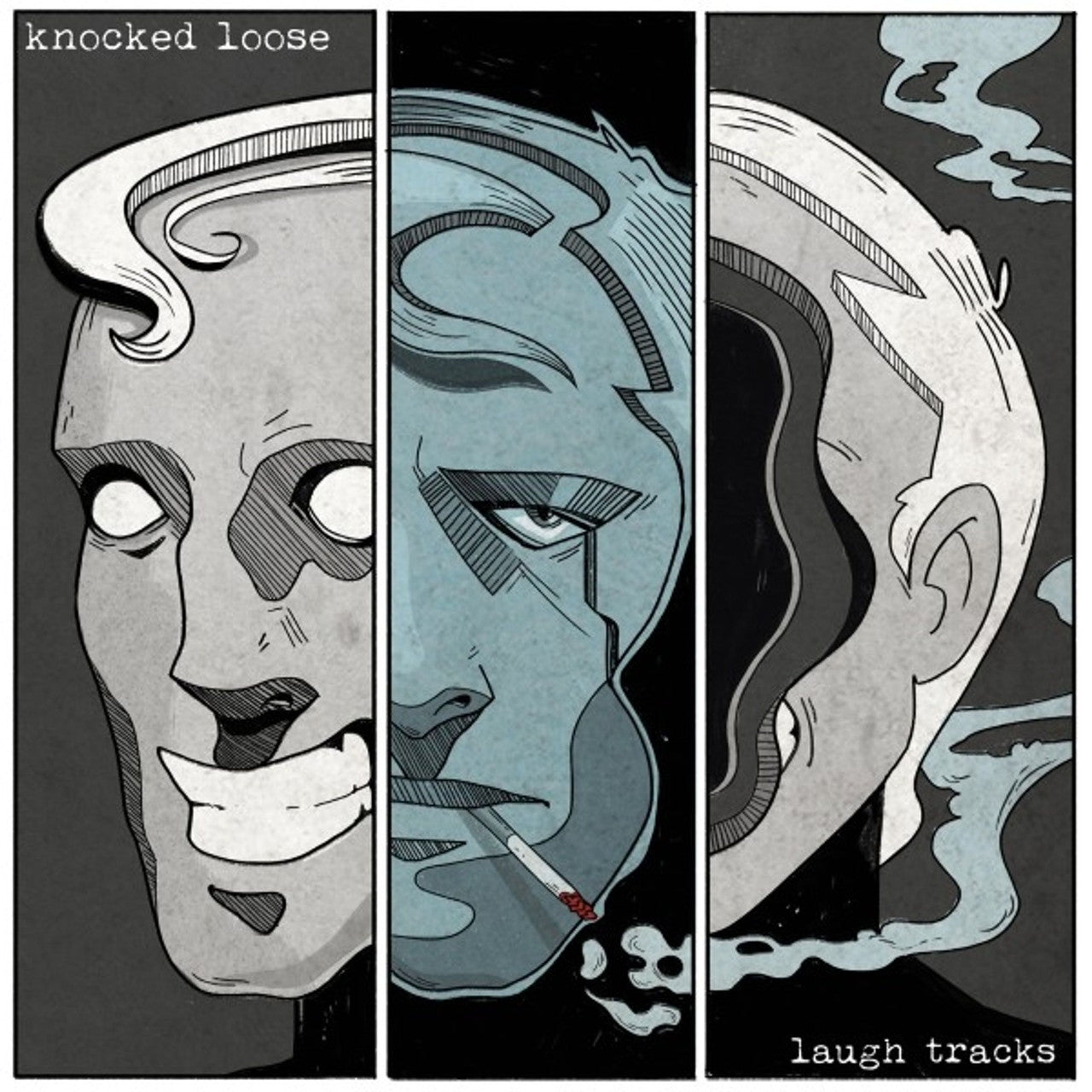 Knocked Loose – Laugh Tracks (Bone W Rainbow Splatter)