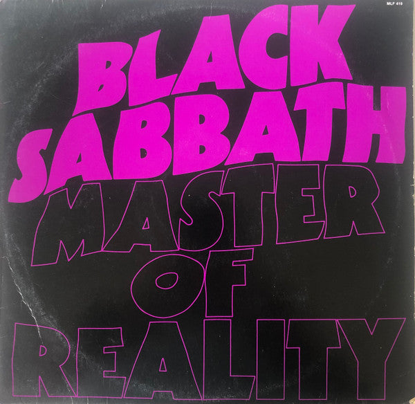 Black Sabbath – Master of Reality (VG+/VG+)