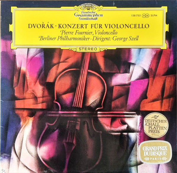 Antonín Dvořák, Pierre Fournier, Berliner Philharmoniker, George Szell – Konzert Für Violoncello (E/E)