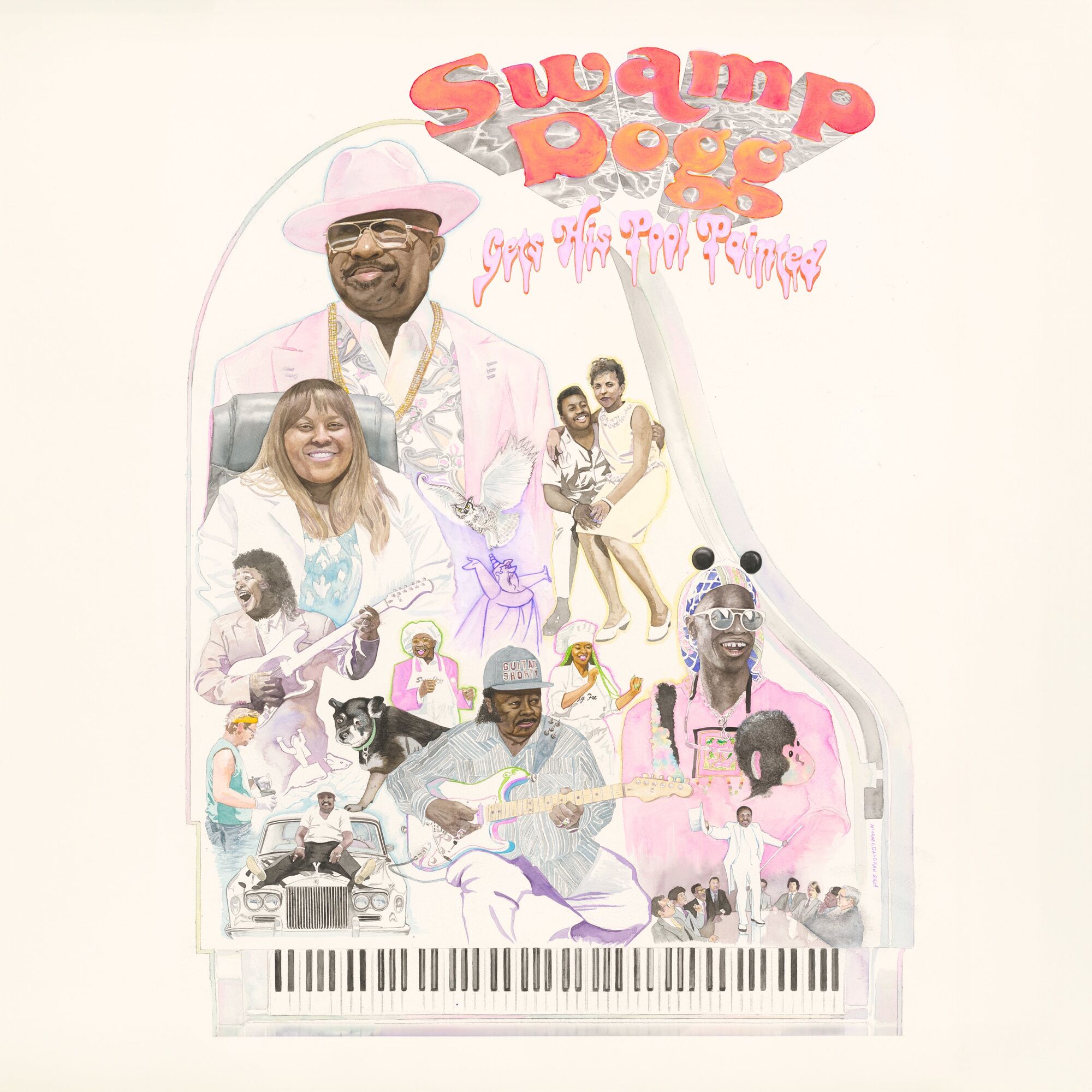 Swamp Dogg – Swamp Dogg Gets His Pool Painted (Pink vinyl, RSD 2026)