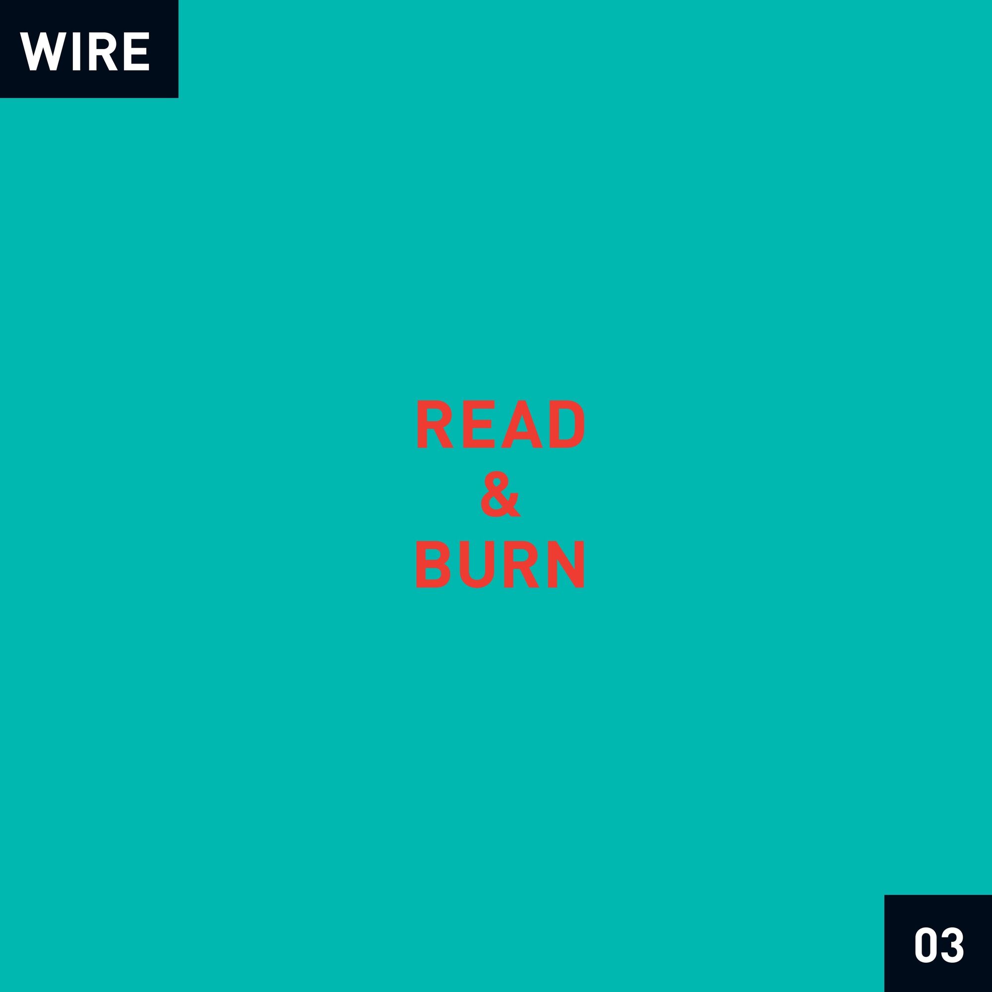 Wire – Read & Burn 03+ (RSD 2026)
