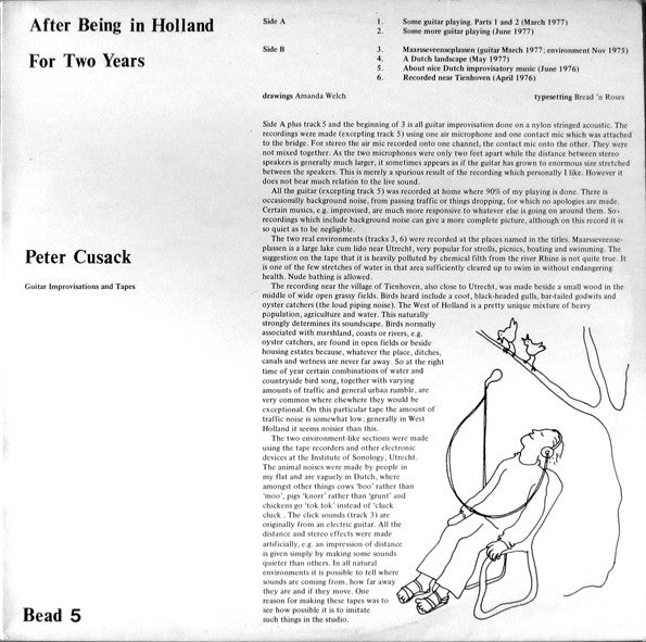 Peter Cusack – After Being In Holland For Two Years (VG+/VG+)