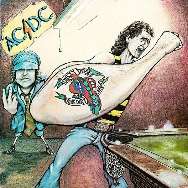 AC/DC – Dirty Deeds Done Dirt Cheap (G+/VG)