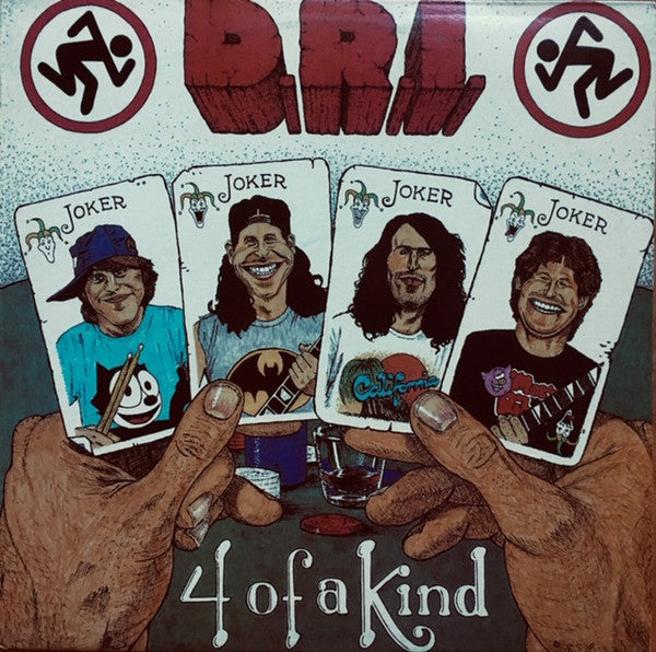 Dirty Rotten Imbeciles – 4 Of A Kind (VG+/E)