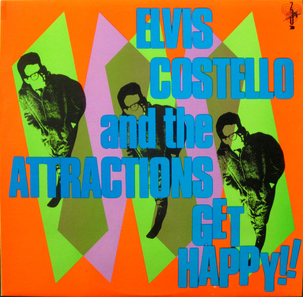 Elvis Costello & The Attractions – Get Happy!! (VG+/VG+) – LP, AU 1980