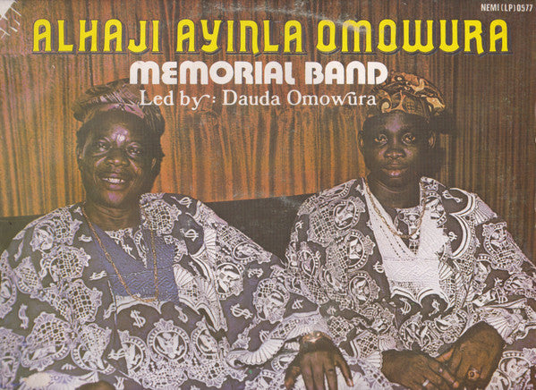 Alhaji Ayinla Omowura Memorial Band – Nigeria Koni Baje (VG+/VG) – LP, NG