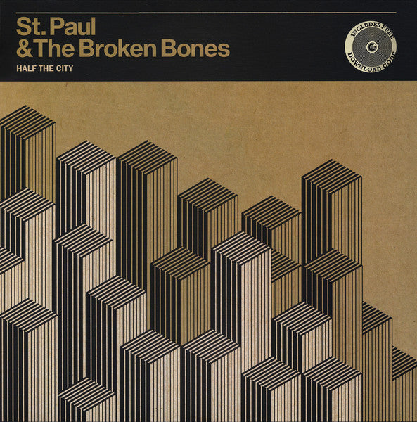 St. Paul & The Broken Bones – Half The City (VG+/VG+)