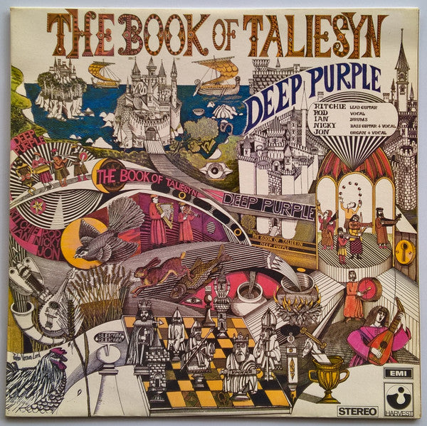 Deep Purple – The Book Of Taliesyn (E/VG+)