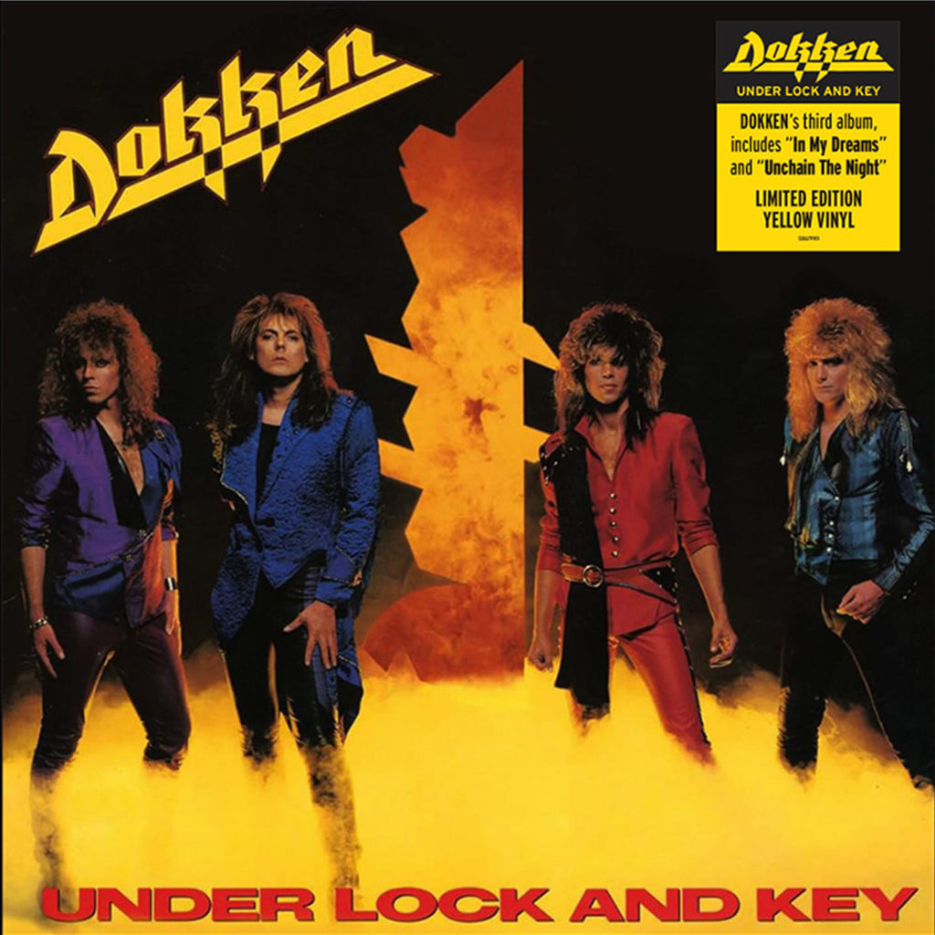 Dokken – Under Lock And Key (Yellow vinyl)