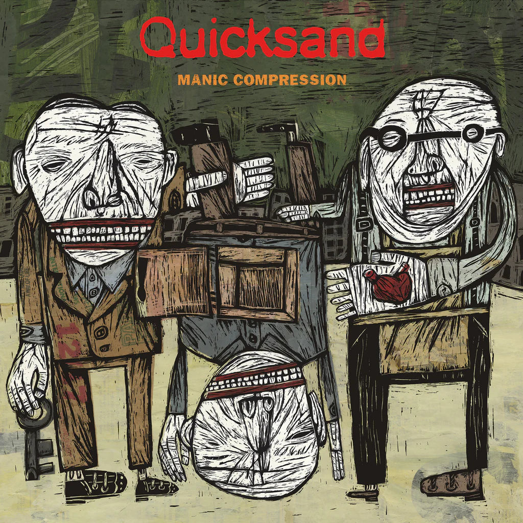 Quicksand – Manic Compression (Open Heart Red vinyl)