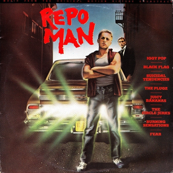 Various – Repo Man (Music From The Original Motion Picture Soundtrack) (VG+/VG+) – LP, AU 1985