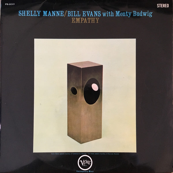 Shelly Manne, Bill Evans, Monty Budwig – Empathy (VG+/VG+) – LP, JP 1963, No OBI