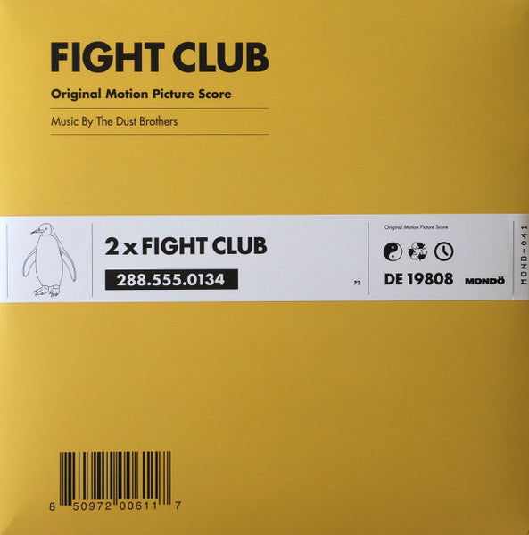 The Dust Brothers – Fight Club (Original Motion Picture Score) (M/M) – 2xLP, US 2016