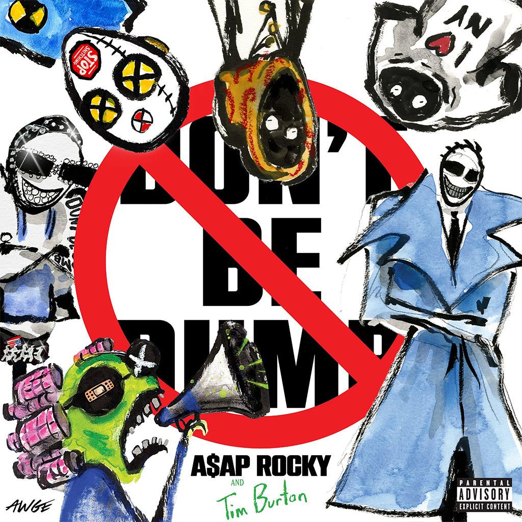 ASAP Rocky – Don't Be Dumb (2xLP, Black & White vinyl)