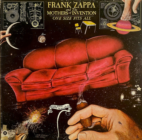 Frank Zappa, The Mothers – One Size Fits All (VG+/VG+) – LP, US 1975