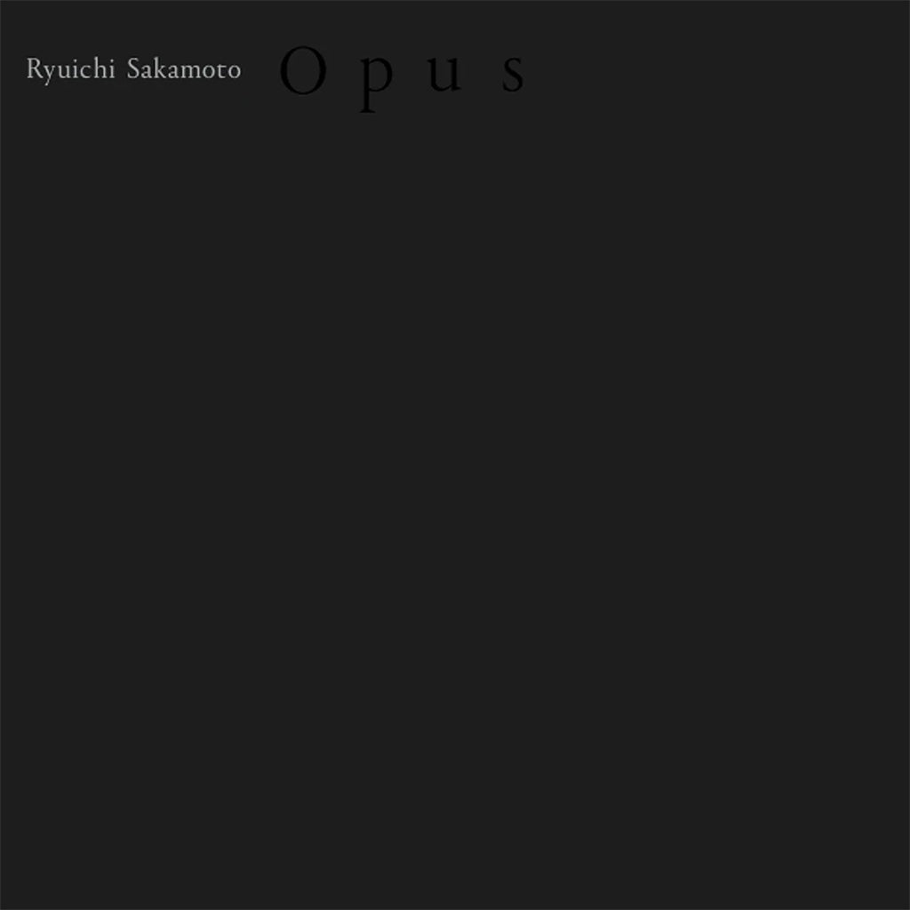 Ryuichi Sakamoto – Opus (4xLP, 45RPM, Box Set)