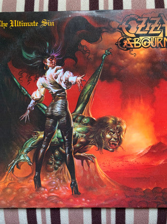 Ozzy Osbourne – The Ultimate Sin (VG/VG+) – LP, AU 1986