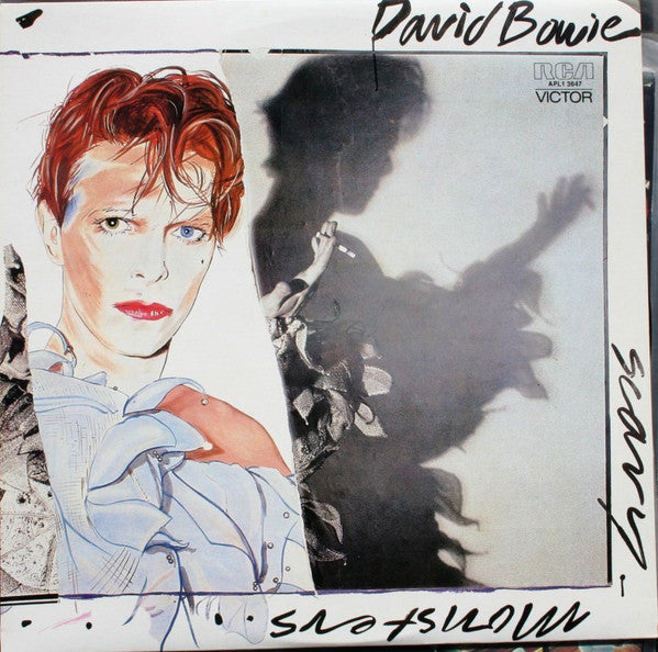 David Bowie – Scary Monsters (VG+/VG) – LP, AU 1980