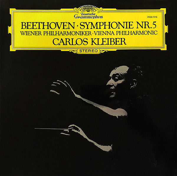 Ludwig van Beethoven, Wiener Philharmoniker, Carlos Kleiber – Symphonie Nr. 5 (VG+/VG+) – LP, DE 1975