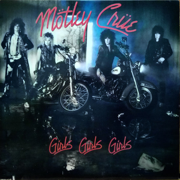 Mötley Crüe – Girls, Girls, Girls (VG+/VG+) – LP, US 1987