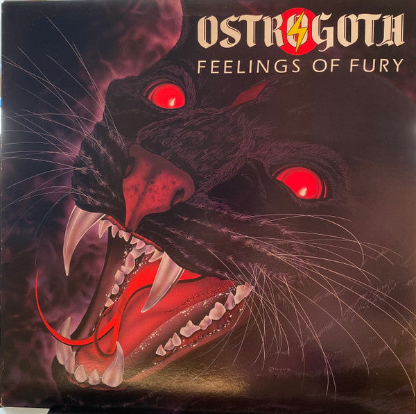 Ostrogoth – Feelings Of Fury (VG+/VG) – LP, BE 1987