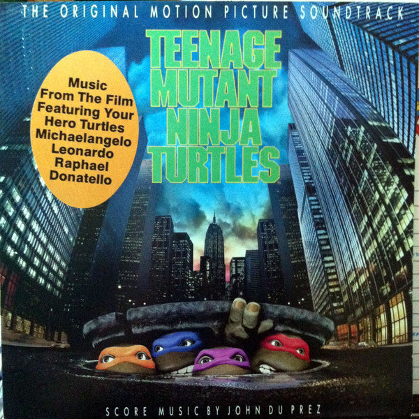 Various – Teenage Mutant Ninja Turtles - The Original Motion Picture Soundtrack (VG/VG) – LP, Australasia 1990