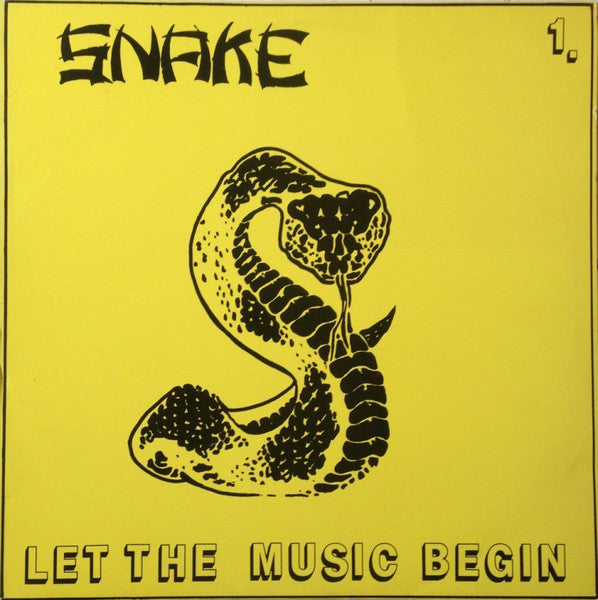 Snake – Let The Music Begin (VG+/E) – LP, AU 1986