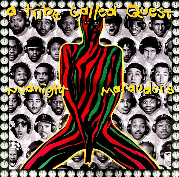 A Tribe Called Quest – Midnight Marauders (G+/VG+) – LP, US 1993