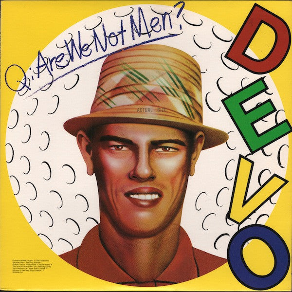 Devo – Q: Are We Not Men? A: We Are Devo! (VG+/VG+) – LP, US 1978