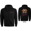 MIKINA - QUEEN - CLASSIC CREST LOGO /ZIPS/ /L/