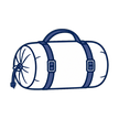 Packable stuff sack icon