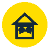 Family home icon for family owned business
