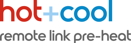 Dyson Hot+Cool Remote Link Pre-heat logo.